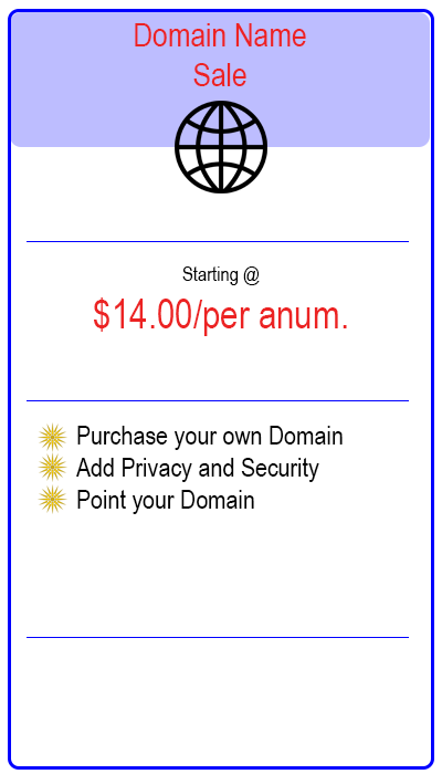 Domain Sales